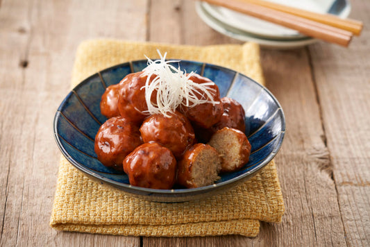 肉団子の甘酢あんかけ